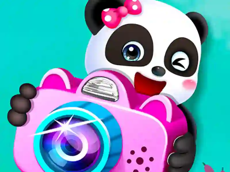 Гульня Baby Panda Photo Studio онлайн