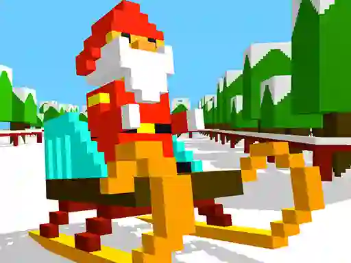 Гульня Sliding Santa Clause онлайн