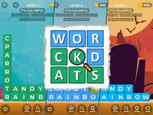 Гульня Word Stack онлайн