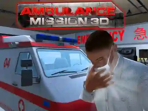 Гульня Ambulance Mission 3d онлайн