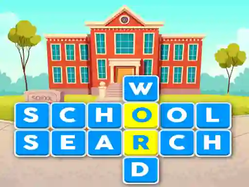Гульня School Word Search онлайн