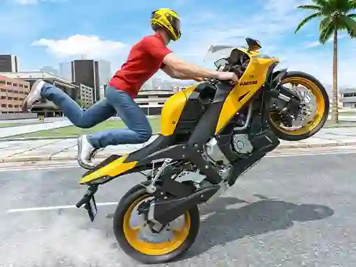 Гульня Motorcycle Simulator Offline онлайн