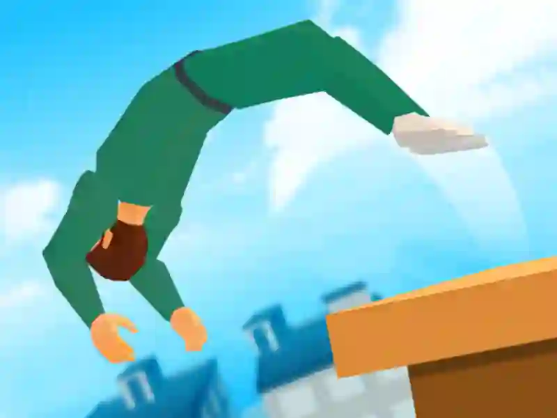 Гульня Crazy Backflip 3D онлайн