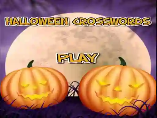 Гульня Halloween crosswords онлайн