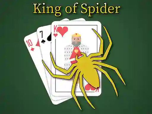 Гульня King of Spider Solitaire онлайн