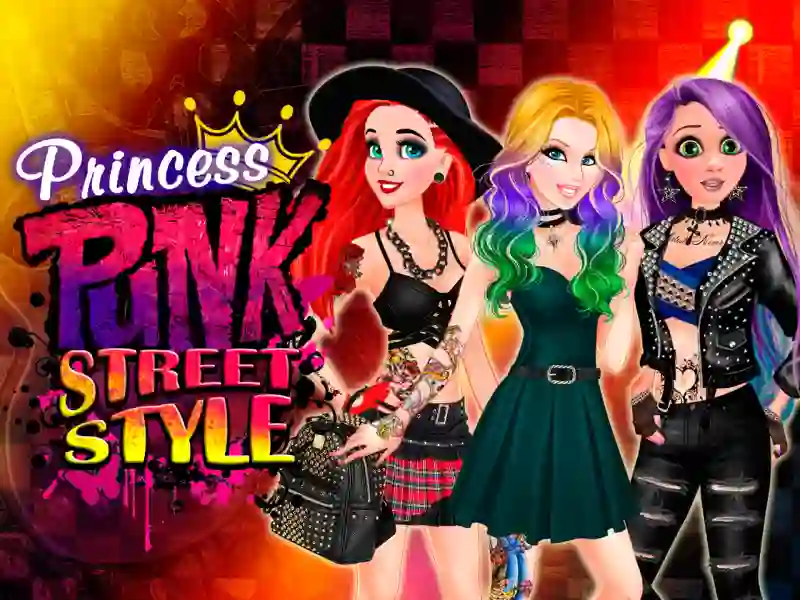 Гульня Princess Punk Street Style онлайн