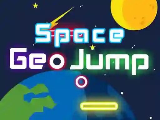 Гульня Space Geo Jump онлайн