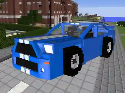Гульня Blockcraft Cars Hidden Keys онлайн