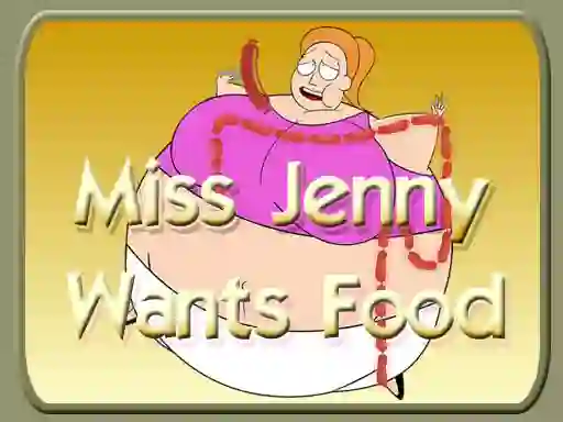 Гульня Miss Jenny Wants Food онлайн