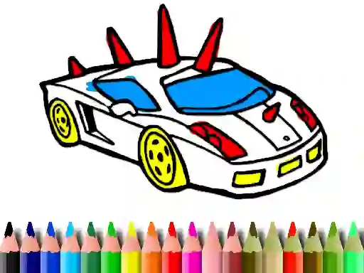 Гульня Back To School: GTA Cars Coloring онлайн