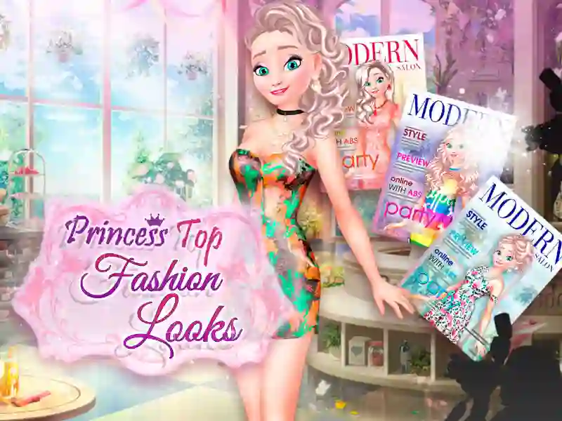Гульня Princess Top Fashion Looks онлайн