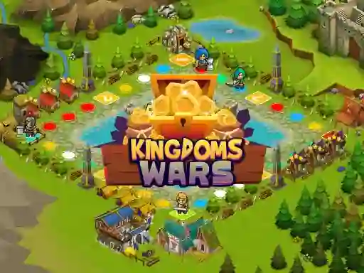 Гульня Kingdoms Wars онлайн