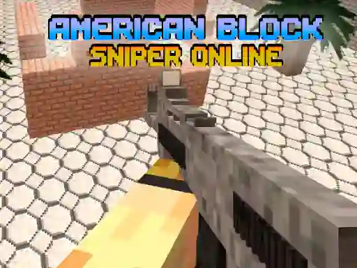 Гульня American Block Sniper Online онлайн