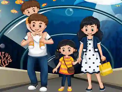 Гульня Day In Aquarium Hidden Stars онлайн