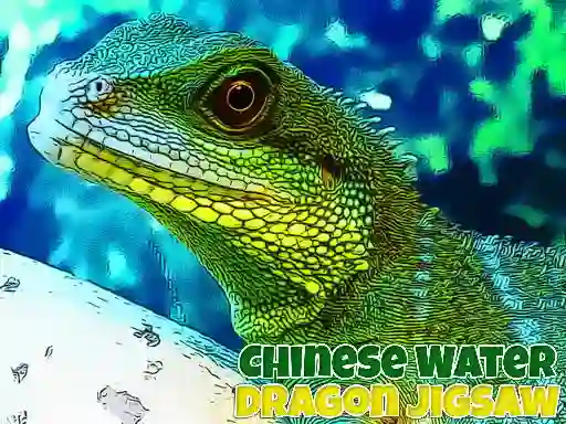 Гульня Chinese Water Dragon Jigsaw онлайн