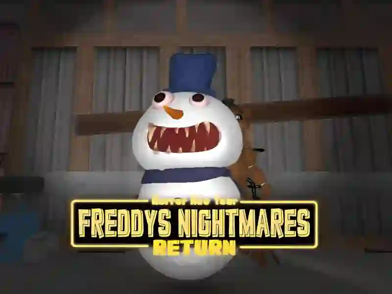 Гульня Freddys Nightmares Return Horror New Year онлайн