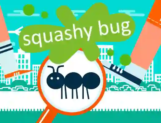 Гульня Squashy Bug онлайн