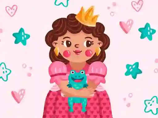 Гульня The Frog Prince Jigsaw онлайн