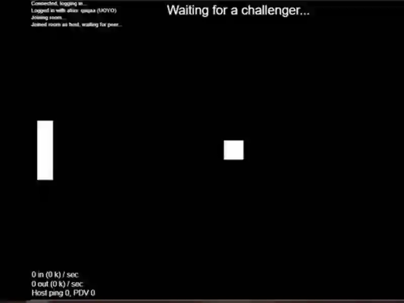 Гульня Multiplayer Pong онлайн