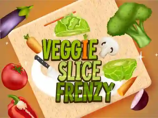 Гульня Veggie Slice Frenzy онлайн