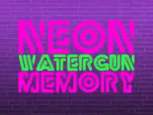 Гульня Neon Watergun Memory онлайн