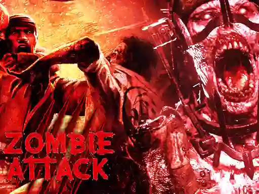 Гульня Zombie Attack онлайн