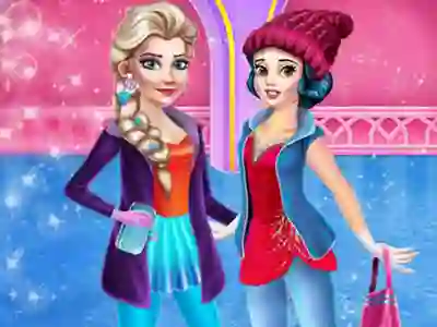 Гульня Princess Winter Activities онлайн