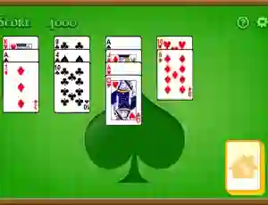 Гульня Aces Up Solitaire онлайн