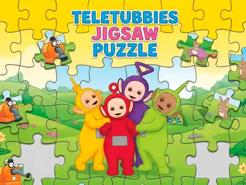 Гульня Teletubbies Jigsaw Puzzle онлайн