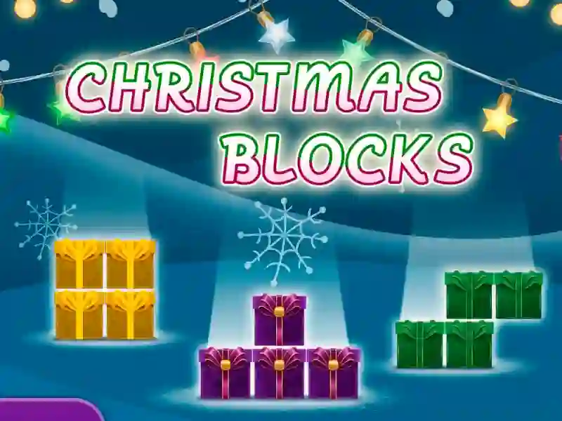 Гульня Christmas Blocks онлайн