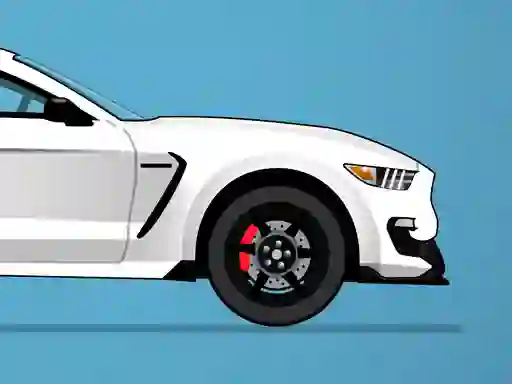 Гульня Mustang Driver онлайн