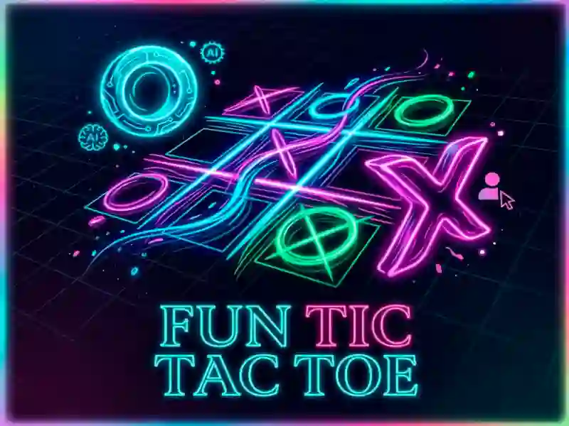 Гульня Fun Tic Tac Toe онлайн