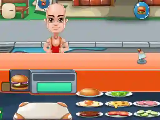 Гульня Super Burguer онлайн