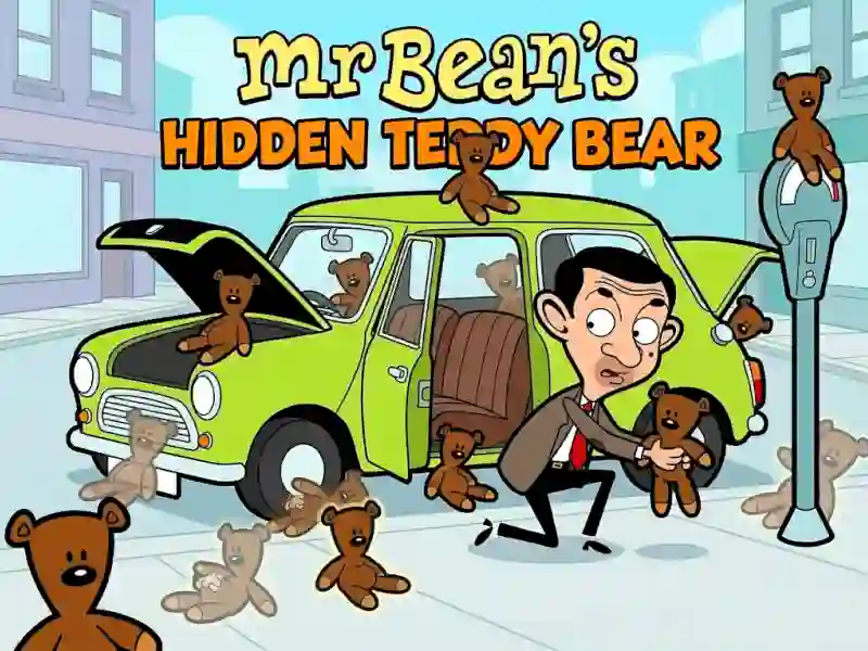 Гульня Mr Bean Car Hidden Teddy Bear онлайн