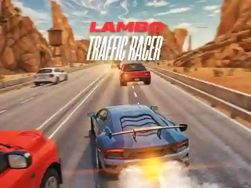 Гульня Lambo Traffic Racer онлайн