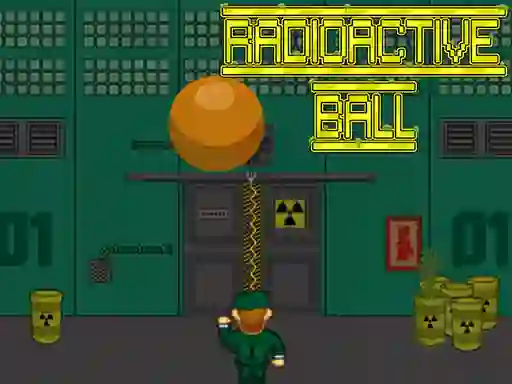 Гульня Radioactive Ball онлайн