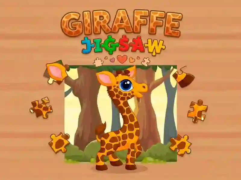 Гульня Giraffe Jigsaw онлайн