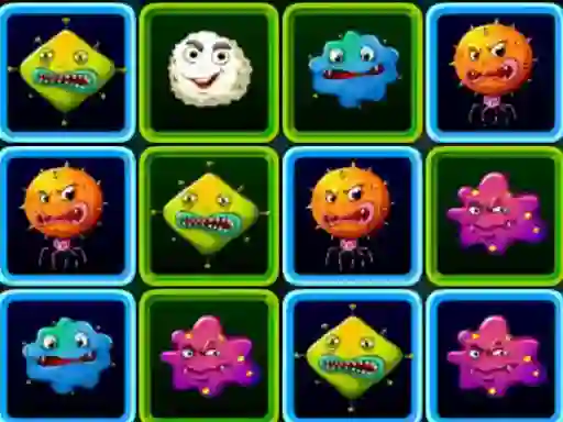 Гульня Monster matching deluxe онлайн