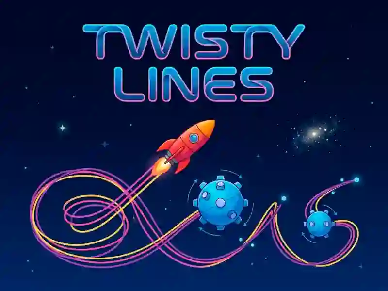 Гульня Twisty Lines онлайн
