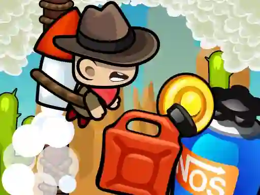 Гульня Jetpack Heroes онлайн