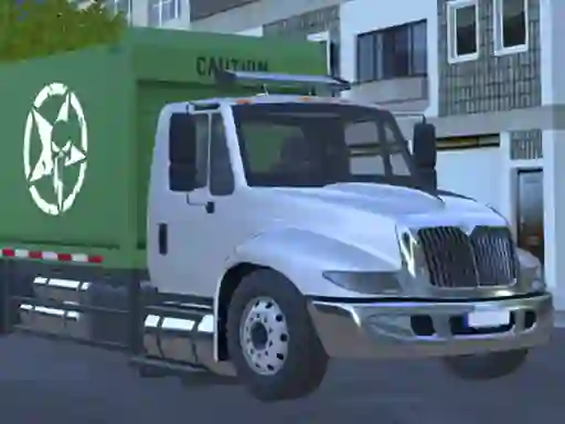 Гульня Garbage Truck Driving онлайн