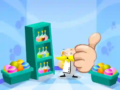 Гульня Crazy Professor Bubble онлайн