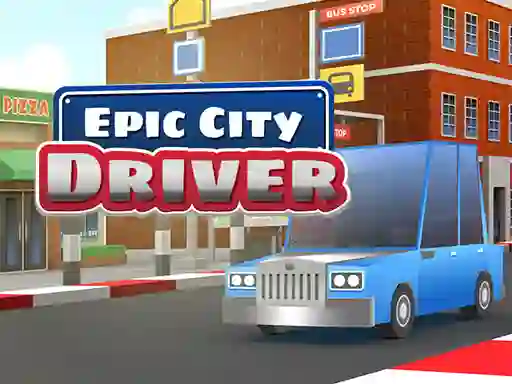 Гульня Epic City Driver онлайн