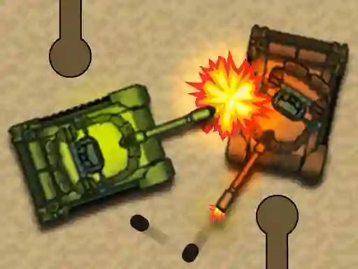 Гульня Micro Tank Wars онлайн