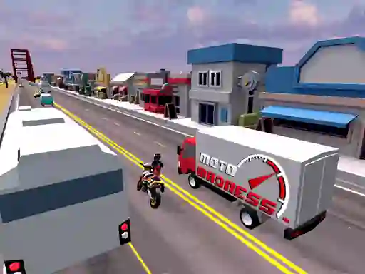 Гульня Moto Madness онлайн