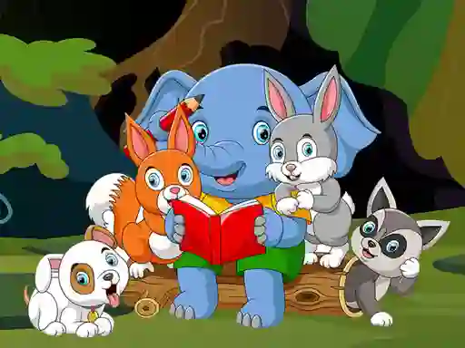 Гульня Cute Animals Memory онлайн