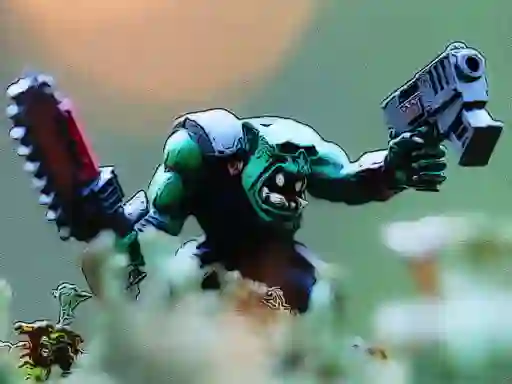 Гульня Monster Soldiers онлайн
