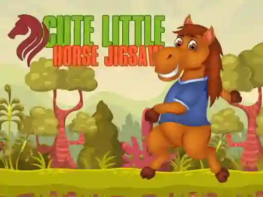 Гульня Cute Little Horse Jigsaw онлайн