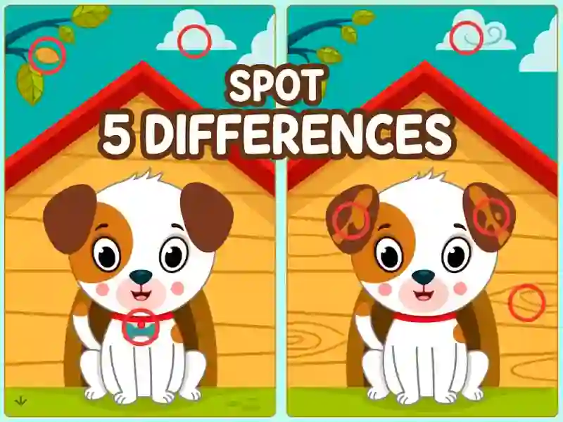 Гульня Spot 5 Differences онлайн
