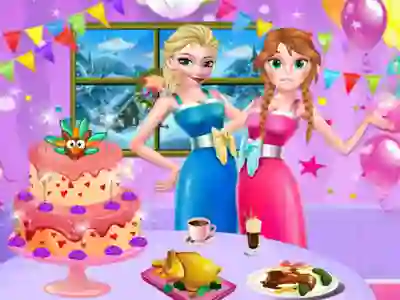 Гульня Princess Sisters Special Day онлайн